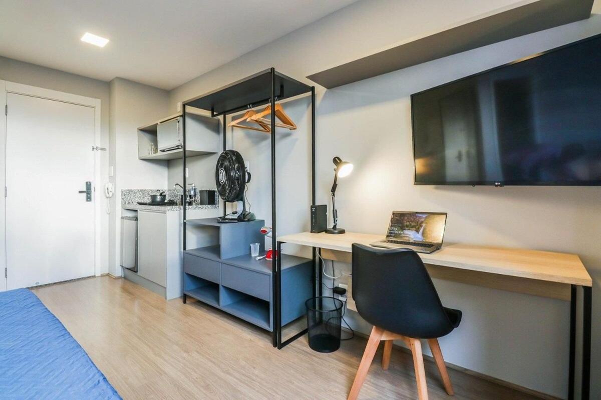Encantador Studio No Bras Com Piscina/Metro Bras 圣保罗 外观 照片